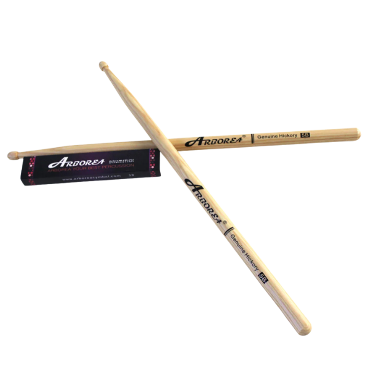 Baquetas Arborea Genuine Hickory – Resistencia y control profesional