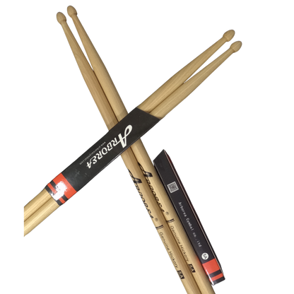 Baquetas Arborea Genuine Hickory – Resistencia y control profesional