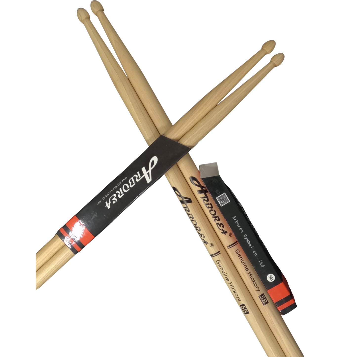 Baquetas Arborea Genuine Hickory – Resistencia y control profesional