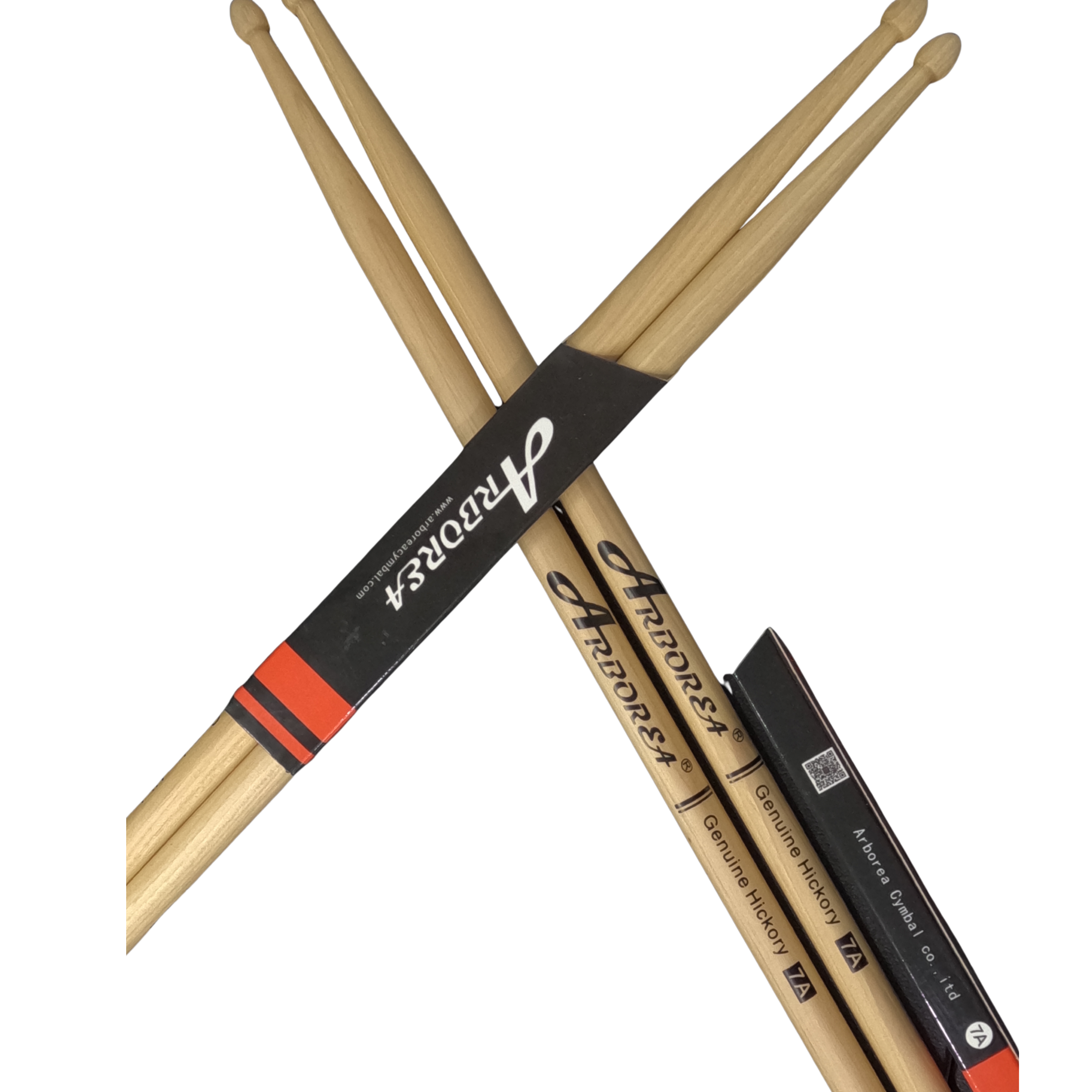 Baquetas Arborea Genuine Hickory – Resistencia y control profesional