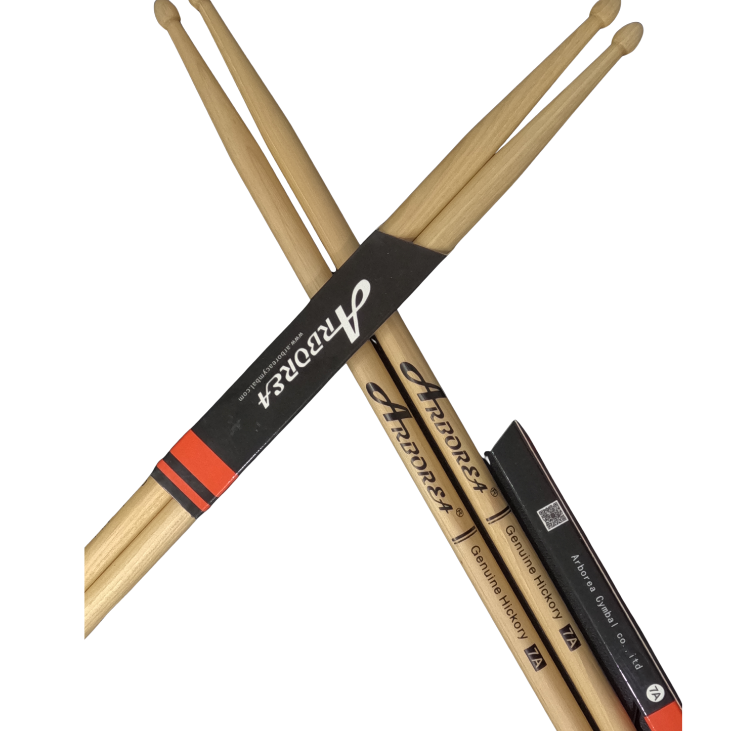 Baquetas Arborea Genuine Hickory – Resistencia y control profesional