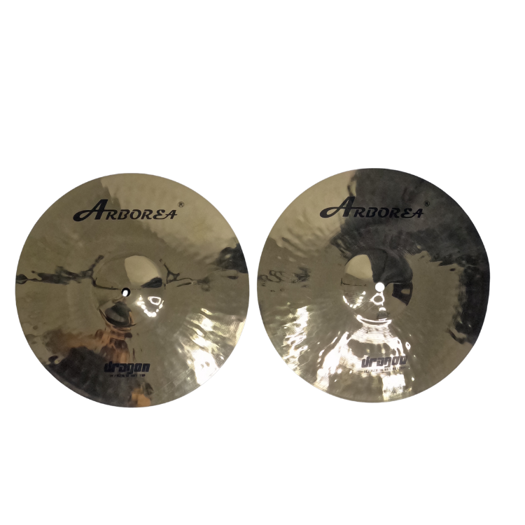 hi hats profesionales 14 pulgadas dragon