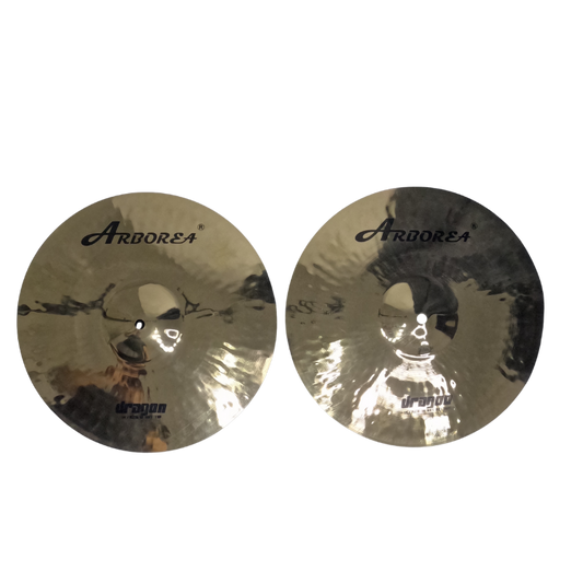 hi hats profesionales 14 pulgadas dragon