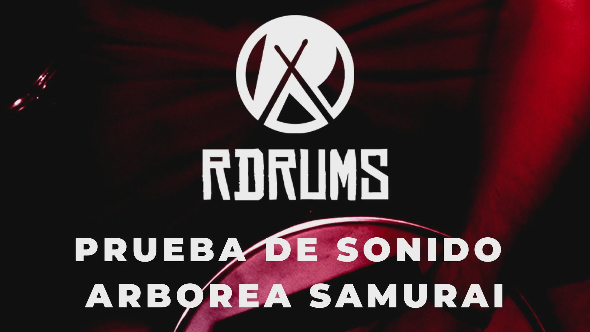 Paquete Arborea Samurai Series – Hi-Hats 14”, Crash 16”, Ride 20” + Bolsa y Baquetas